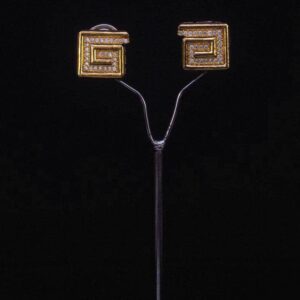 Radiant Stud Earrings (Gold & Silver) 005