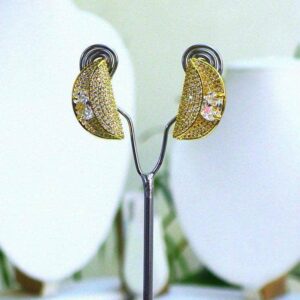 Elegant Stud Earrings (Gold & Silver) 008