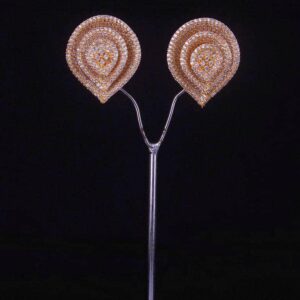 Elegant Stud Earrings (Gold & Silver) 039