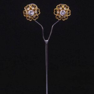 Elegant Stud Earrings (Gold & Silver) 027