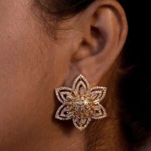 Radiant  Stud Earrings 063