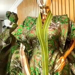 Luxury African Rich Aunty Kaftan Dress 007