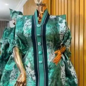 Luxury African Rich Aunty Kaftan Dress 008