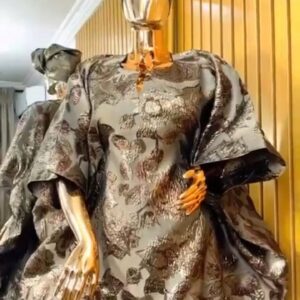 Luxury African Rich Aunty Kaftan Dress 010