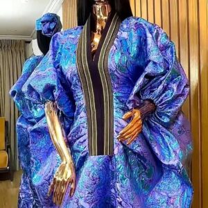 Luxury African Rich Aunty Kaftan Dress 011