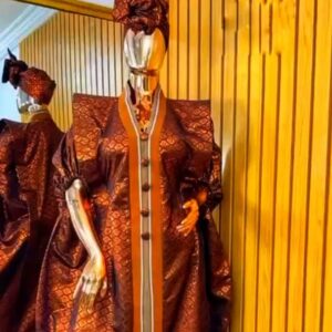 Luxury African Rich Aunty Kaftan Dress 013