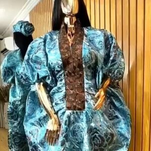 Luxury African Rich Aunty Kaftan Dress 016